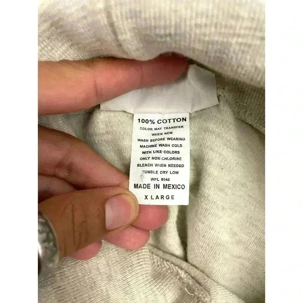 VTG Aeropostale Beige Turtleneck Top‎ Men's LARGE - Picture 5 of 10